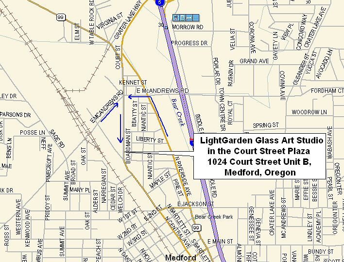 We're located in the Court Street Plaza at 1024 Court Street just north of the intersection of Court and Central in Medford.
