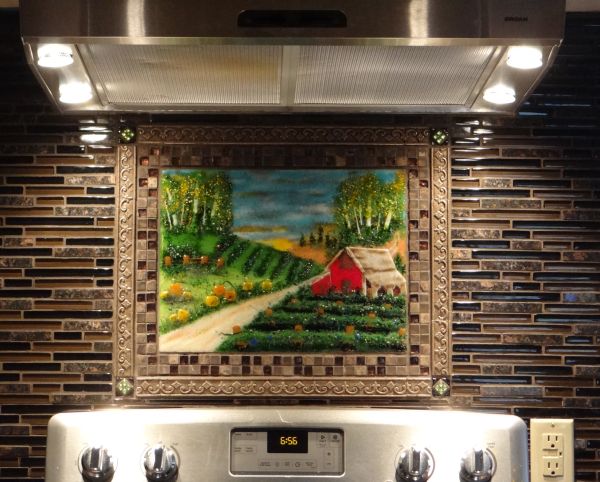 Range Backsplash Button