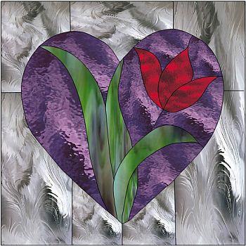Katie Smith's 'Tulip-Heart' Pattern - 2008