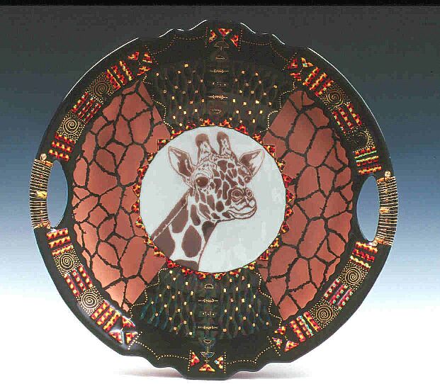 Giraffe from the African Tapestry series