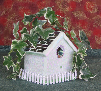 Honorable Mention -- Ivy Birdhouse by Jan Jones
