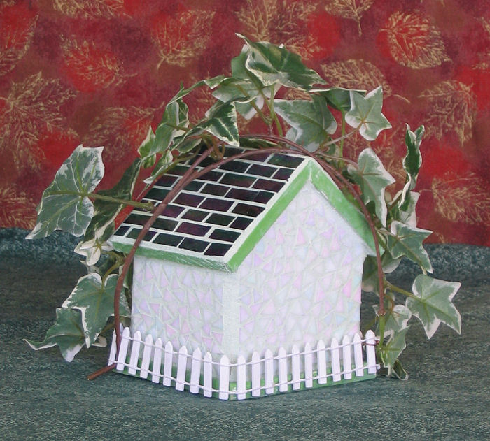 Honorable Mention -- Ivy Birdhouse by Jan Jones