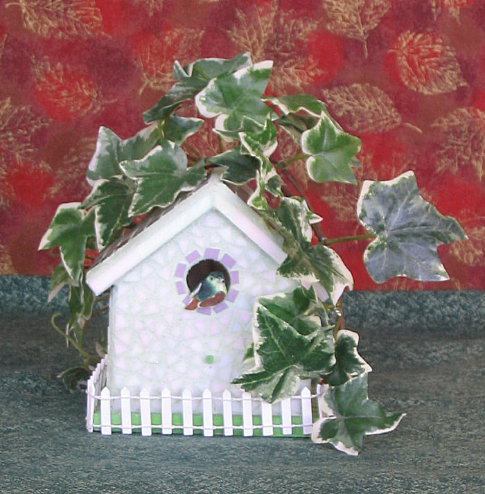 Honorable Mention -- Ivy Birdhouse by Jan Jones