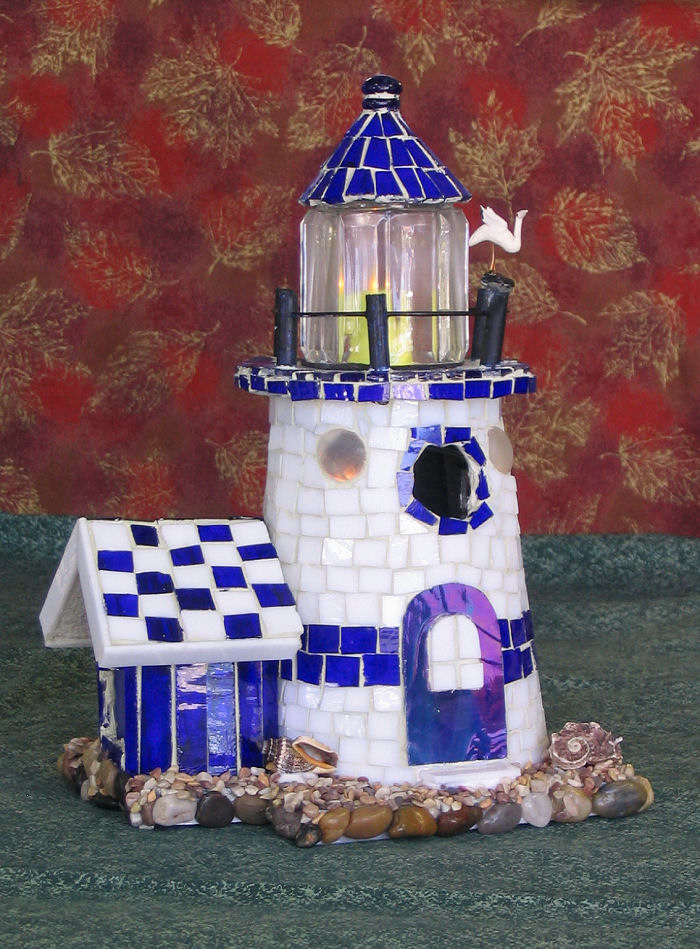 Second Place -- Lighthouse Bird Retreat by Lori Emery