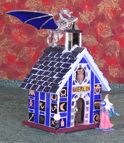 Honorable Mention -- Merlin's Birdhouse by Tammy Radford