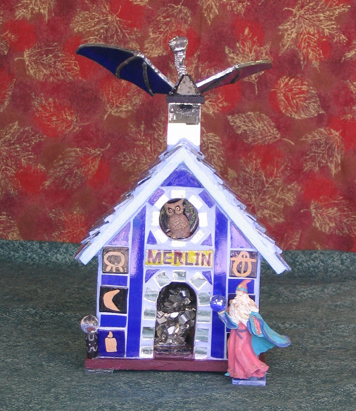 Honorable Mention -- Merlin's Birdhouse by Tammy Radford