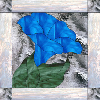 Flowers of Hope Morning Glory Pattern