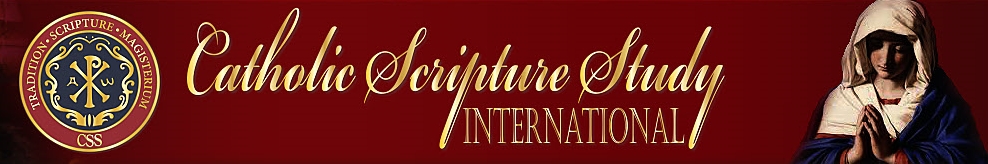 Cstholic Scripture Study