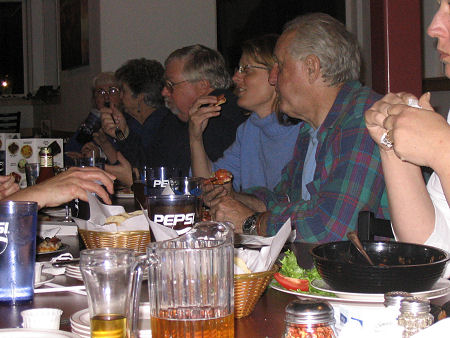 Dinner at Wild River Pizza After the Field Trip