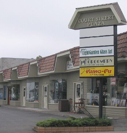 We're located in Unit B of the Court Street Plaza at 1024 Court Street just north of the intersection of Court and Central in Medford.
