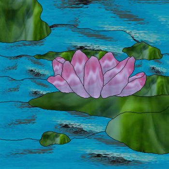 Flowers of Hope Water Lilly Pattern